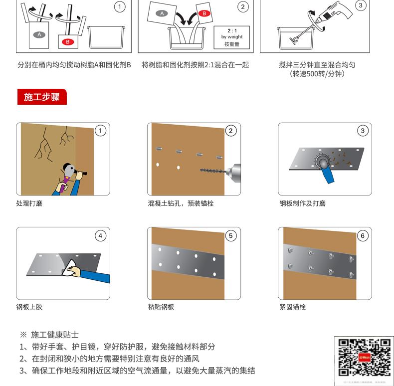 包钢峨山粘钢加固施工过程